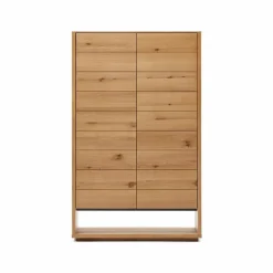 Kave Home Kommoden-Highboard Alguema Eiche