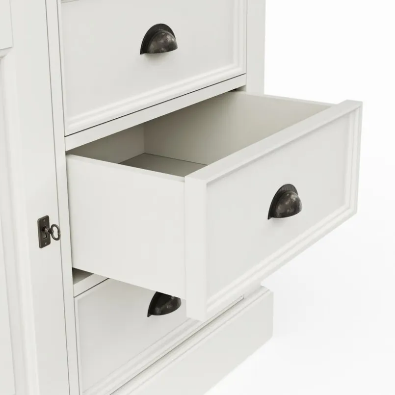 Stilreich Kommoden|Kommoden-Highboard Barreiro Weiß
