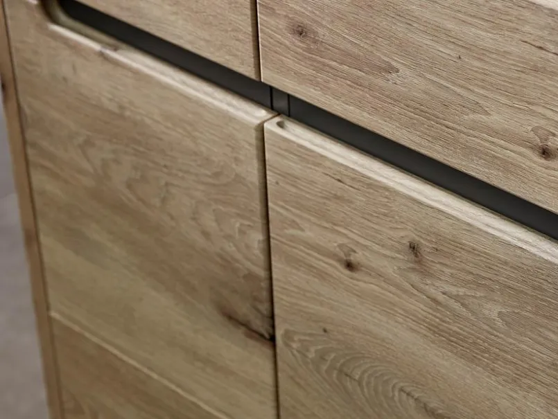 Kommoden|Kommoden|Innostyle Highboard Bellano Viking Oak