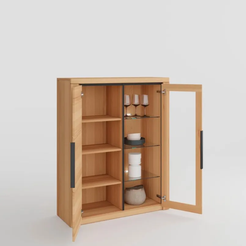 Elfo Kommoden|Kommoden-Highboard Brest Buche