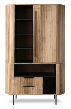 WOLFMÖBEL Kommoden|Kommoden-Highboard Bronx 4478 Akazie