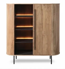 Kommoden|Kommoden|WOLFMÖBEL Highboard Bronx 4477 Akazie