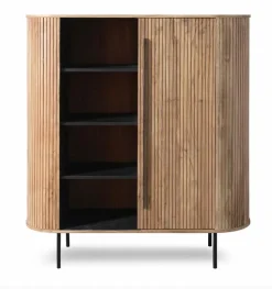 Kommoden|Kommoden|WOLFMÖBEL Highboard Bronx 4477 Akazie