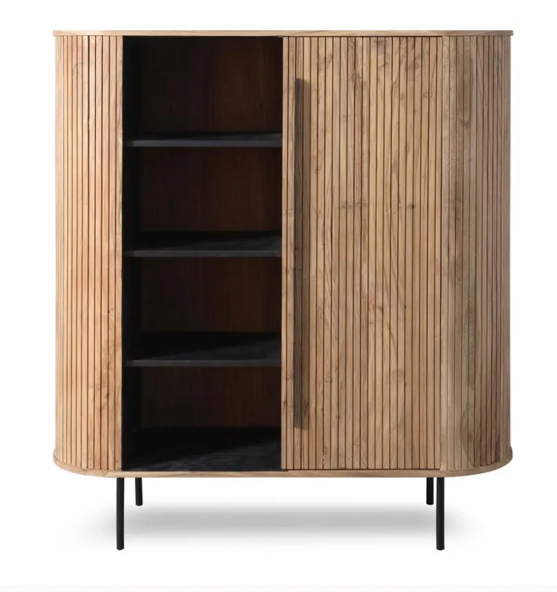 Kommoden|Kommoden|WOLFMÖBEL Highboard Bronx 4477 Akazie