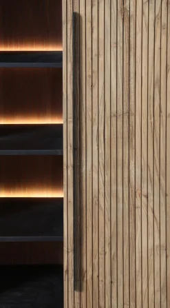 Kommoden|Kommoden|WOLFMÖBEL Highboard Bronx 4477 Akazie