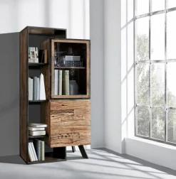 Kommoden|Kommoden|WOLFMÖBEL Highboard City 7527 Akazie