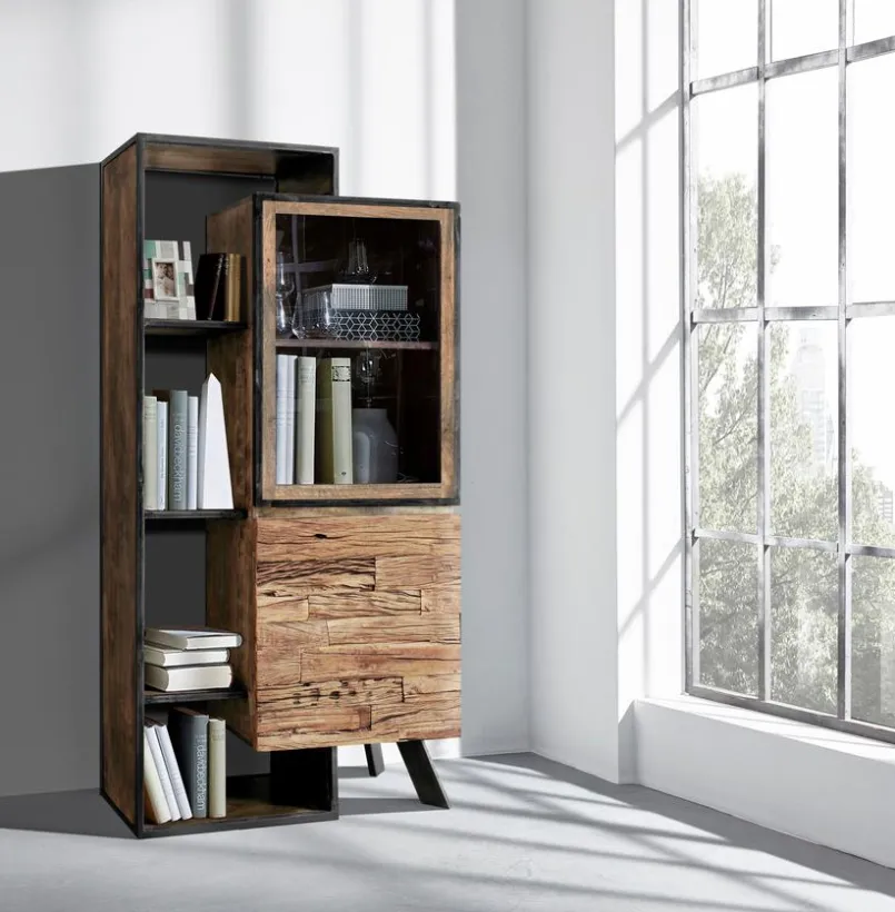Kommoden|Kommoden|WOLFMÖBEL Highboard City 7527 Akazie