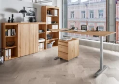 Büroschränke & Regale|Gradel Highboard Durable Office Braun