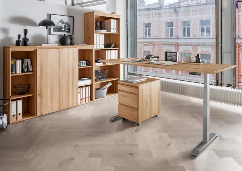 Büroschränke & Regale|Gradel Highboard Durable Office Braun