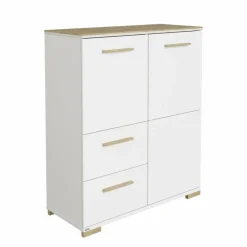 Babyzimmer Schränke & Regale|Babyzimmer Schränke & Regale|Paidi Highboard Enie Off White