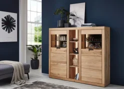 IDEAL Wohnen Kommoden|Kommoden-Highboard Esberg Artisan-Eiche