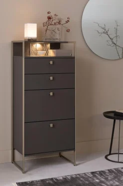 Schuhschränke|JOOP! Highboard Frames Schiefer