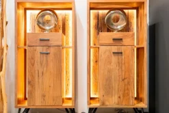 WOLFMÖBEL Kommoden|Kommoden-Highboard Hudson 2172 Akazie