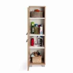 Schildmeyer Badschränke-Highboard Isola Silberfichte
