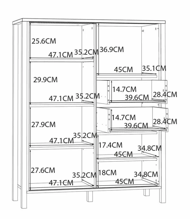 Highboard Jytana<FORTE Clearance