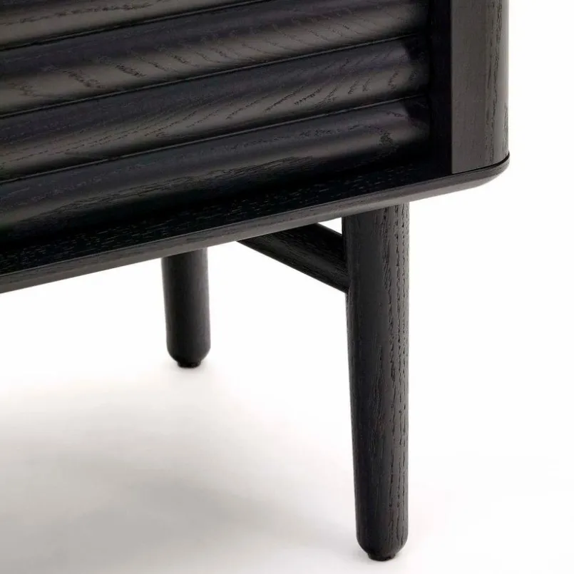Kave Home Kommoden-Highboard Lenon Schwarz