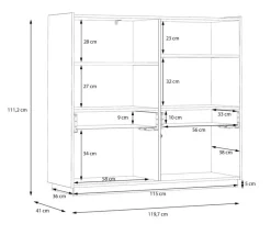 Highboard Lewisville<FORTE Discount