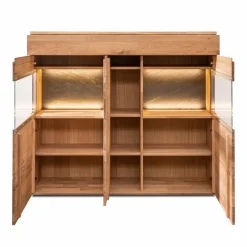 CASEDO Kommoden|Kommoden-Highboard Melilla Wildeiche geölt