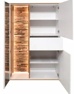 Mäusbacher Kommoden|Kommoden-Highboard Meran Weiß / Matt