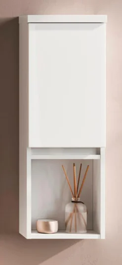 Puris Badschränke-Highboard mit Abdeckplatte Vora