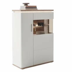 MCA Kommoden-Highboard Palermo Weiß