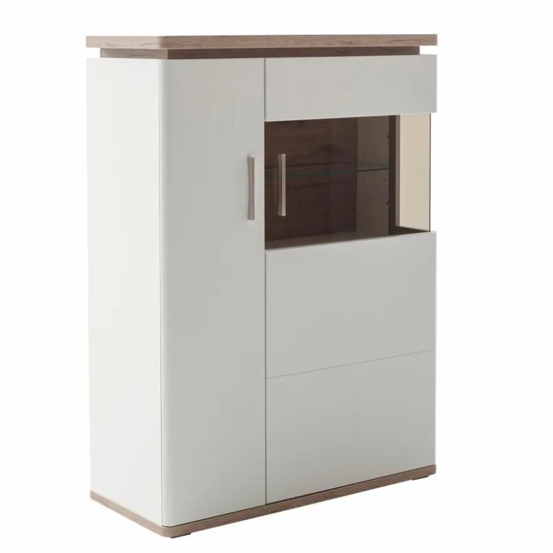 MCA Kommoden-Highboard Palermo Weiß