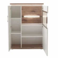 MCA Kommoden-Highboard Palermo Weiß