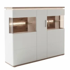 Kommoden|MCA Highboard Palermo Weiß