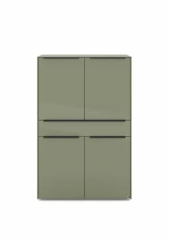 set one by Musterring Kommoden|Kommoden-Highboard Reno Olivgrün