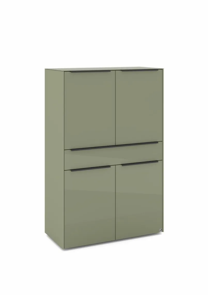 set one by Musterring Kommoden|Kommoden-Highboard Reno Olivgrün
