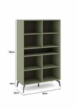 set one by Musterring Kommoden|Kommoden-Highboard Reno Olivgrün