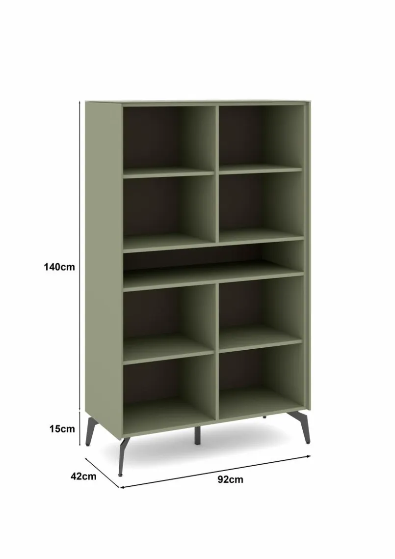 set one by Musterring Kommoden|Kommoden-Highboard Reno Olivgrün
