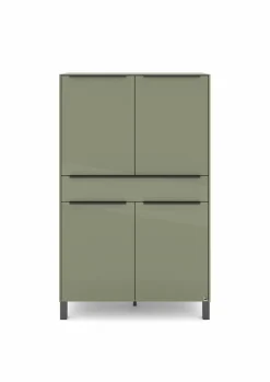 set one by Musterring Kommoden|Kommoden-Highboard Reno Olivgrün
