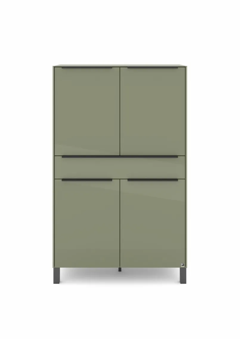 set one by Musterring Kommoden|Kommoden-Highboard Reno Olivgrün