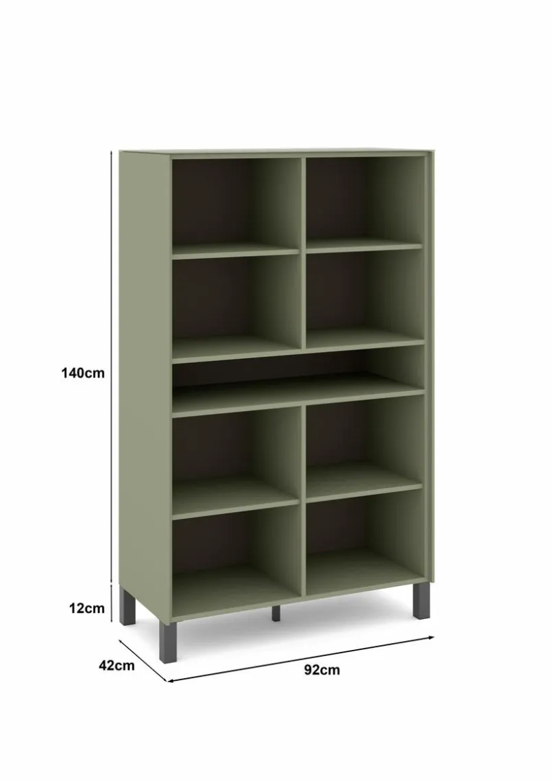 set one by Musterring Kommoden|Kommoden-Highboard Reno Olivgrün