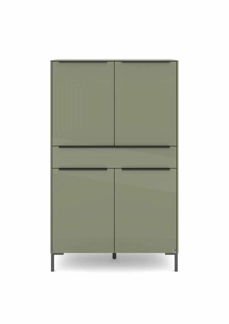 set one by Musterring Kommoden|Kommoden-Highboard Reno Olivgrün