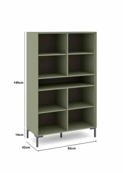 set one by Musterring Kommoden|Kommoden-Highboard Reno Olivgrün