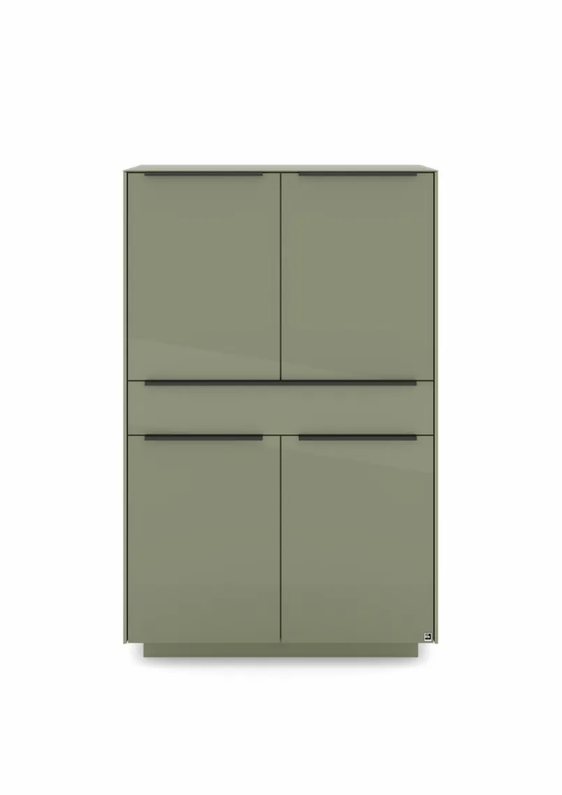 set one by Musterring Kommoden|Kommoden-Highboard Reno Olivgrün