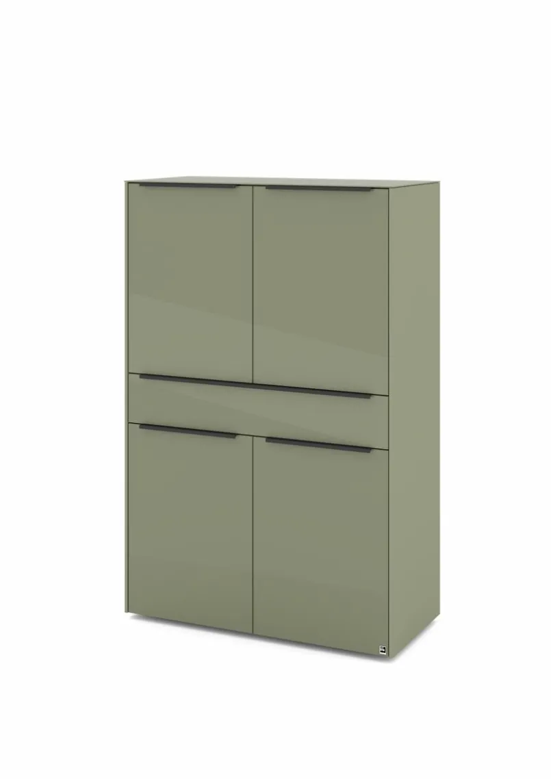 set one by Musterring Kommoden|Kommoden-Highboard Reno Olivgrün