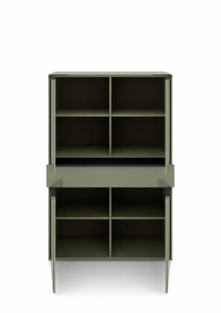set one by Musterring Kommoden|Kommoden-Highboard Reno Olivgrün