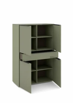 set one by Musterring Kommoden|Kommoden-Highboard Reno Olivgrün