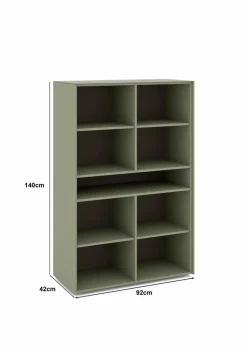 set one by Musterring Kommoden|Kommoden-Highboard Reno Olivgrün
