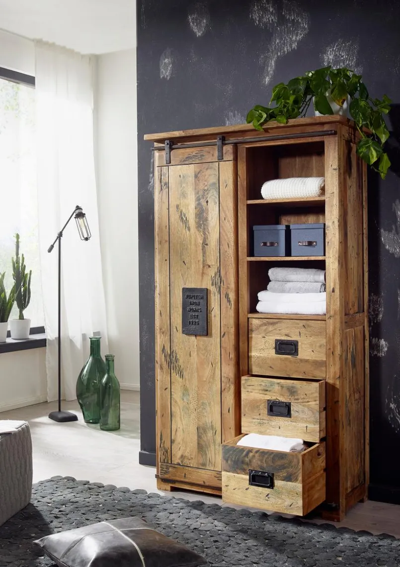 Kommoden|G+K Highboard Ruston Antik