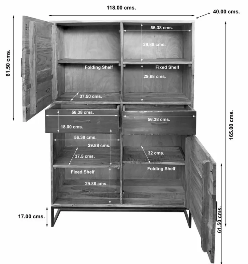 Highboard Spring<WOLFMÖBEL Outlet