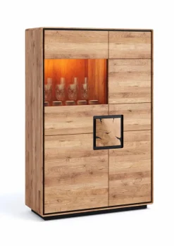 G+K Kommoden-Highboard Toronto Wildeiche geölt