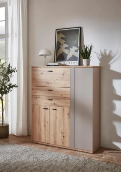 IDEAL Wohnen Kommoden-Highboard Vigo