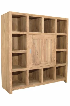 Kommoden|WOLFMÖBEL Highboard Yoga Sheesham