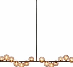 KARE DESIGN Pendelleuchten-Hängeleuchte 52511 Scala Bells Schwarz