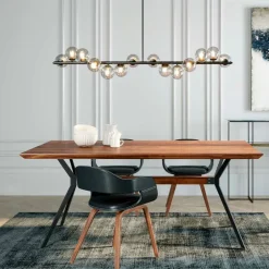 KARE DESIGN Pendelleuchten-Hängeleuchte 52511 Scala Bells Schwarz