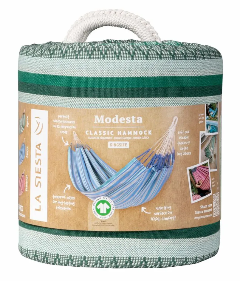 Hängematten|La Siesta Hängematte Modesta agave Kingsize Grün